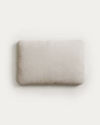 Blok cushion in white, 40 x 60 cm FR
