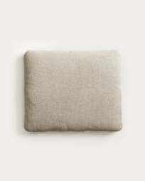 Blok cushion in beige, 50 x 60 cm FR