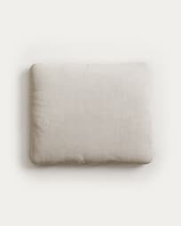 Blok cushion in white, 50 x 60 cm FR