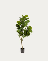 Planta artificial Ficus amb test negre 150 cm