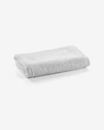 Miekki small bath towel white