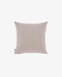 Pink corduroy Namie cushion cover 45 x 45 cm