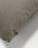 Κοτλέ κάλυμμα μαξιλαριού Namie 60 x 60 εκ, σκούρο γκρι