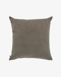 Namie cushion cover in dark grey corduroy, 60 x 60 cm