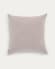 Κάλυμμα μαξιλαριού Namie 60 x 60 εκ, ροζ κοτλέ