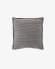 Grey corduroy Wilma cushion cover 45 x 45 cm