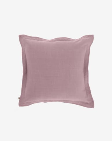 Maelina cushion cover in pink, 45 x 45 cm