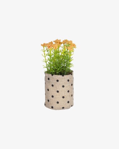 Artificial Leonitis leonurus plant in raffia pot