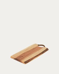 Tabla de servir rectangular Severa madera maciza acacia