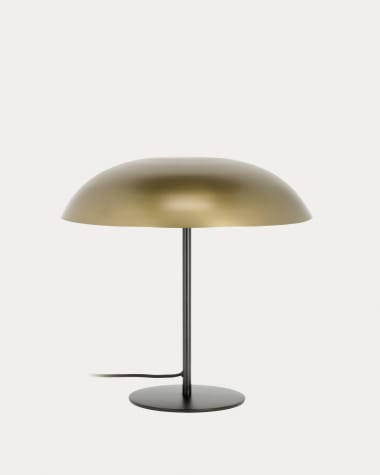 Carlisa table lamp in metal UK adapter