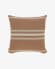 Sydelle cushion cover in maroon with beige stripes, 60 x 60 cm