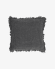 Shallow grey cushion cover 45 x 45 cm
