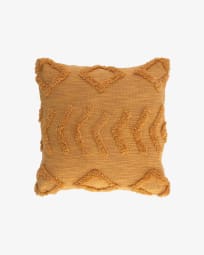 Xayoxhira mustard yellow cushion cover 45 x 45 cm