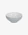 Sadashi small porcelain bowl in grey and white