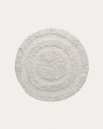 Tapis rond Eligia en coton Ø 120 cm