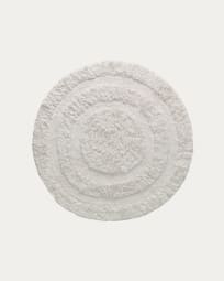 Cojín para suelo Sarit 100% algodón mostaza 60 x 60 cm | Kave Home