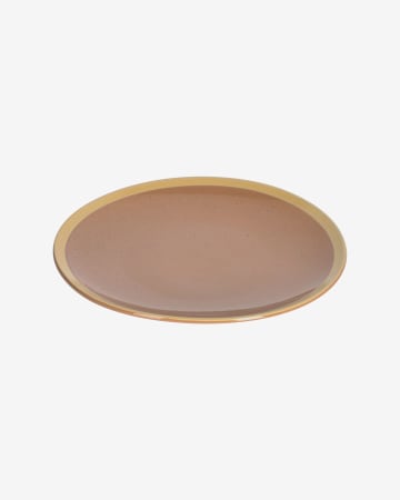 Tilia ceramic plate light maroon