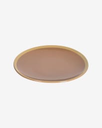 Tilia ceramic plate light maroon