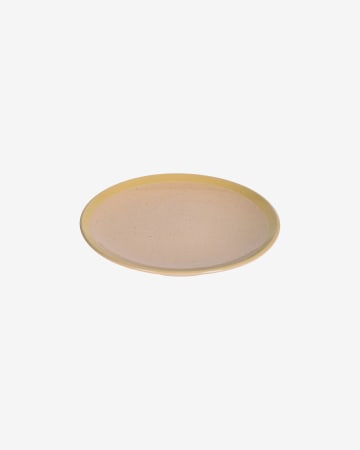 Tilia ceramic dessert plate beige