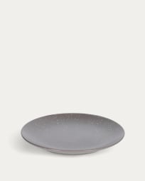 Aratani ceramic dessert plate dark grey