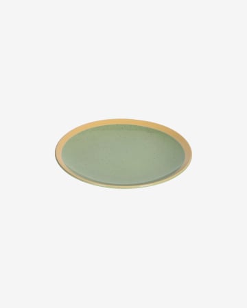 Plat de postres Tilia de ceràmica verda clar