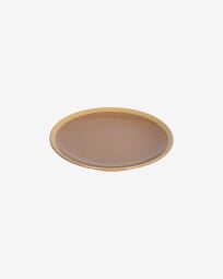 Tilia ceramic dessert plate light maroon