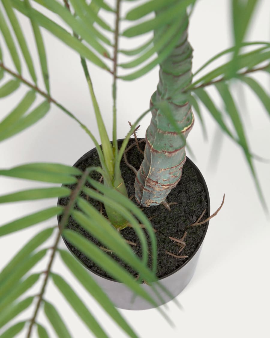 Plante artificielle Palmera avec pot noir 70 cm
