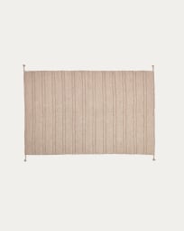 Kaie tapijt 100% PET in beige 160 x 230 cm