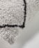 Βαμβακερό κάλυμμα μαξιλαριού Marivi, ασπρόμαυρο, 45 x 45 εκ
