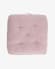 Sarit 100% cotton pink floor cushion 60 x 60 cm