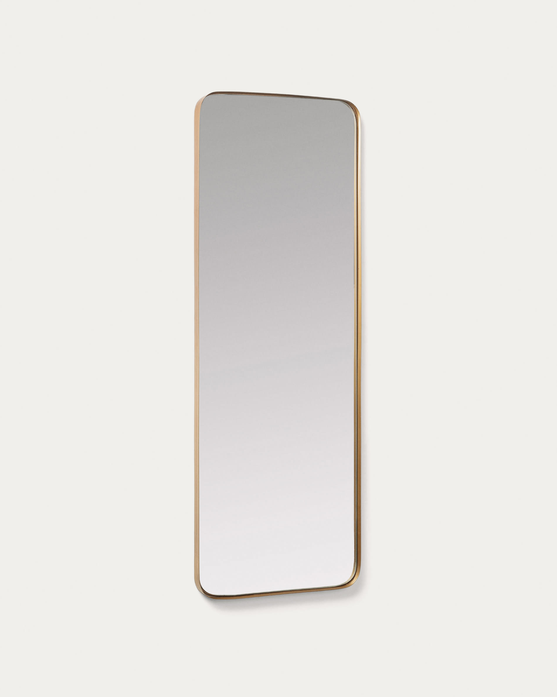 70 x 50cm Metallo Placcato Specchio da Parete Grande in Metallo Elegance by Casa Chic Oro 