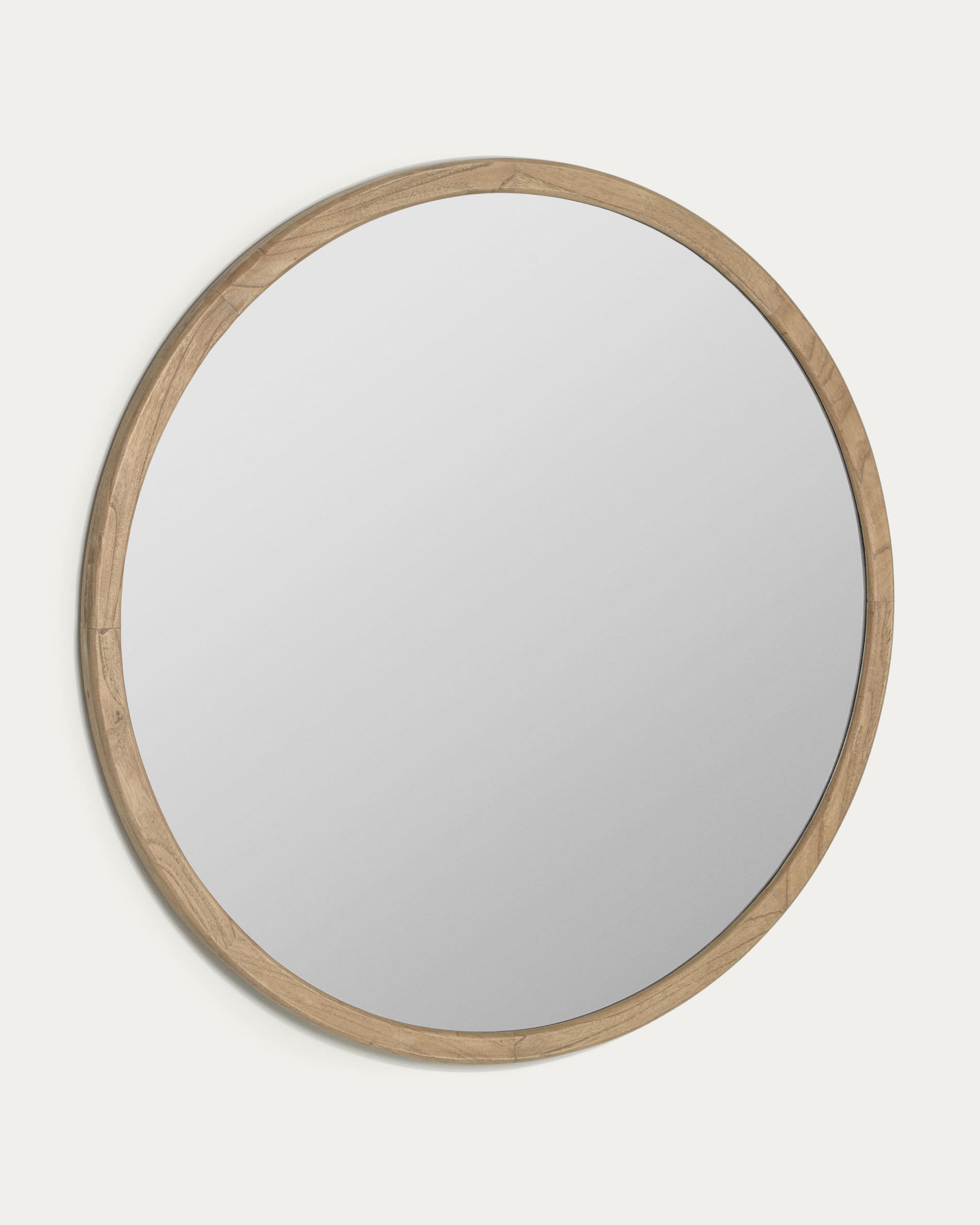 Specchio rotondo da parete bianco fi 40 cm