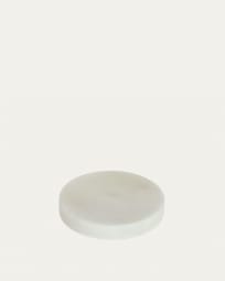 Jabonera Elenei de mármol blanco