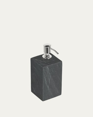Dispensador de jabón Aixa de mármol negro