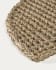 Yariela semi-circular mat made from natural fibres 60 x 35 cm
