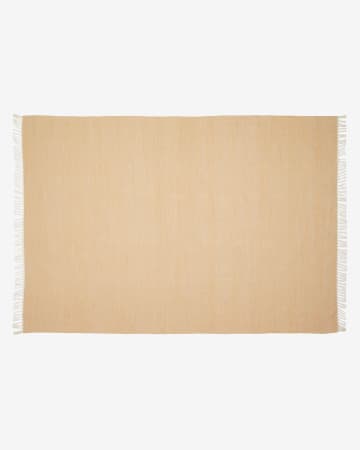 Elbia PET mustard coloured rug 160 x 230 cm