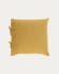 Fodera per cuscino Tazu 100% lino senape 45 x 45 cm