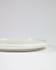 Pahi round porcelain dinner plate in white