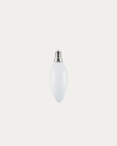 Lâmpada LED Bulb E14 4W e 35 mm luz quente
