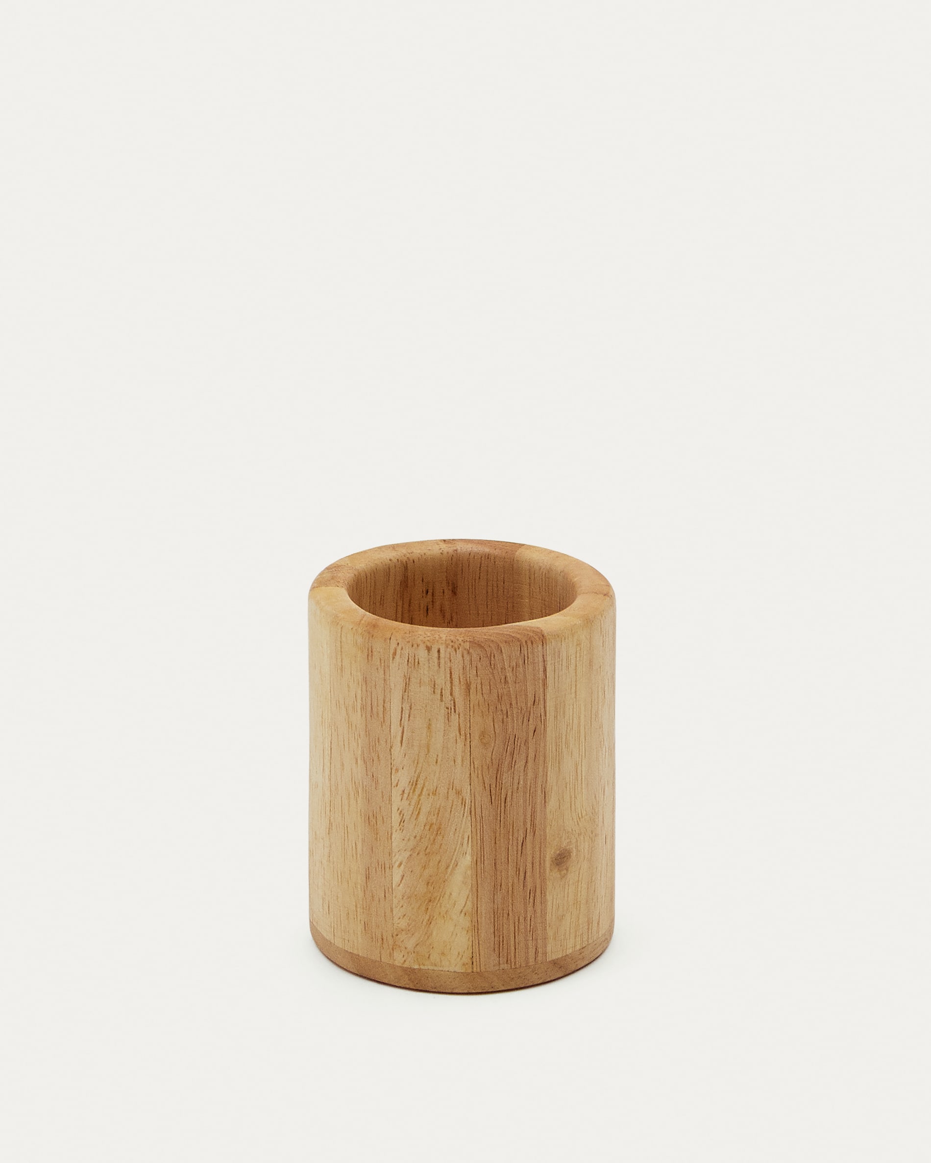 Taburete infantil Dilcia madera maciza caucho altura 31 cm — Kave Home