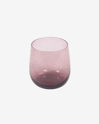 Hanie pink glass