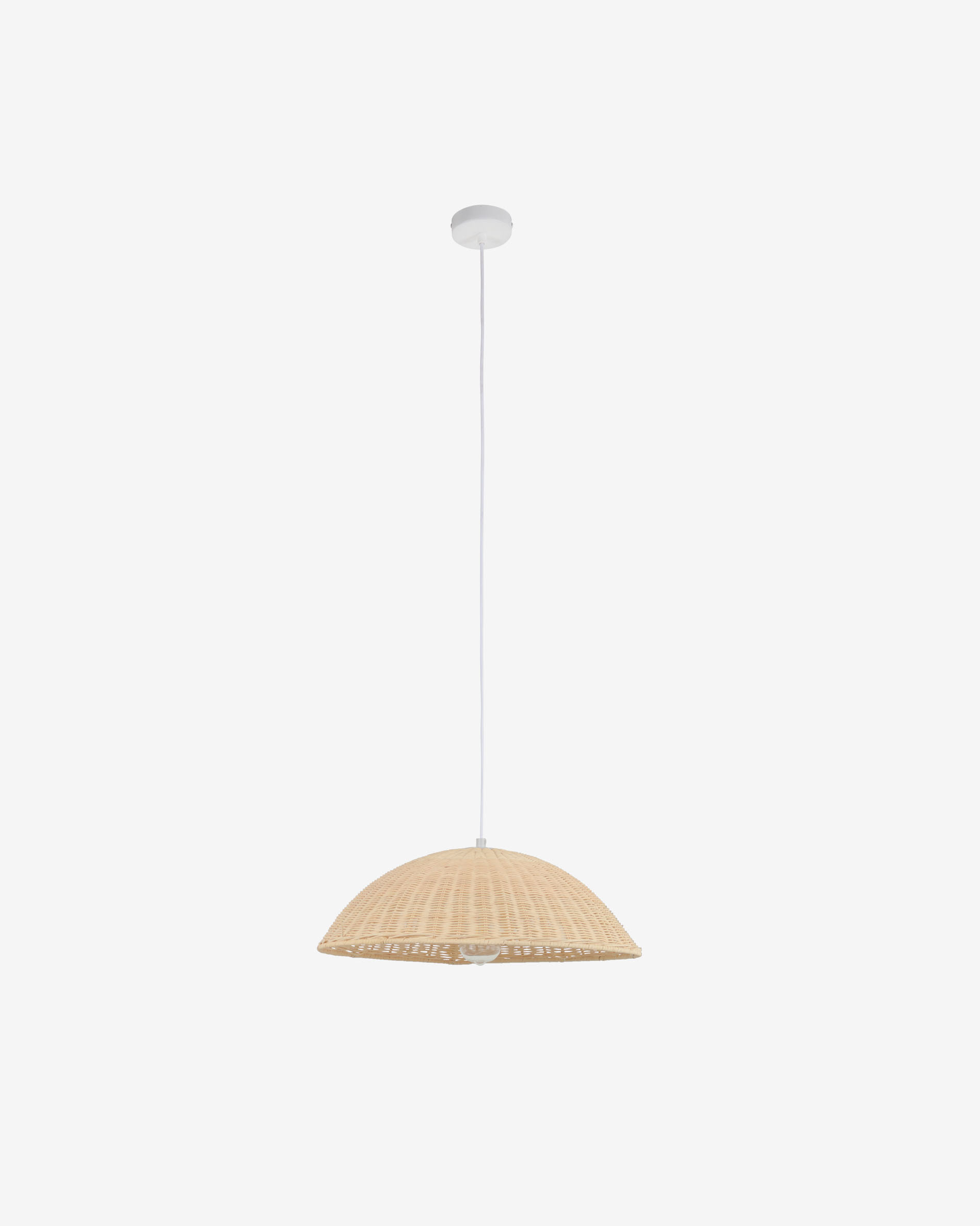 Rattan deals lampshade ceiling