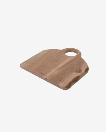 Syriana square solid acacia wood serving board