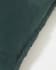 Κάλυμμα μαξιλαριού Cedella, 100% βα,βακερό βελούδο με κρόσσια, πράσινο, 30 x 50 εκ