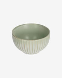 Itziar ceramic bowl in green