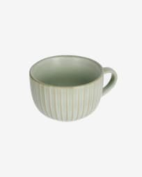Itziar ceramic cup in green