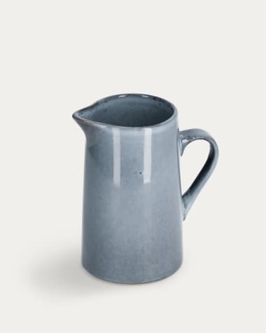 Airena ceramic milk jug in blue
