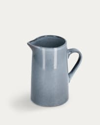 Airena ceramic milk jug in blue
