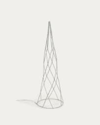 Shirly light-up tree cone in grey
