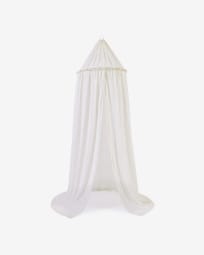 Jazmin 100% cotton canopy for kids in beige